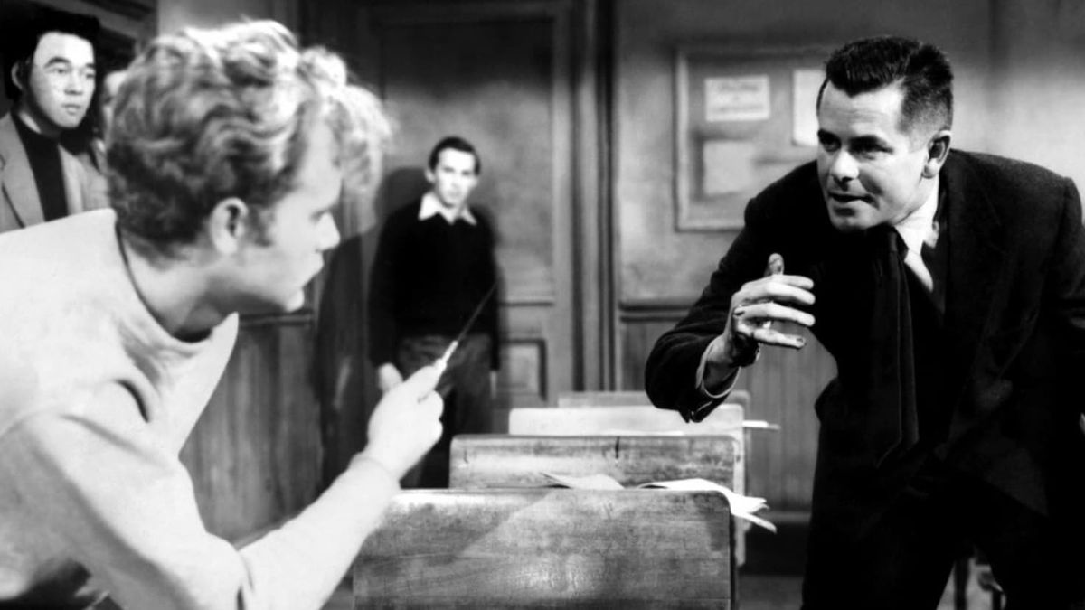 ‎Blackboard Jungle (1955) directed by Richard Brooks • Reviews, film